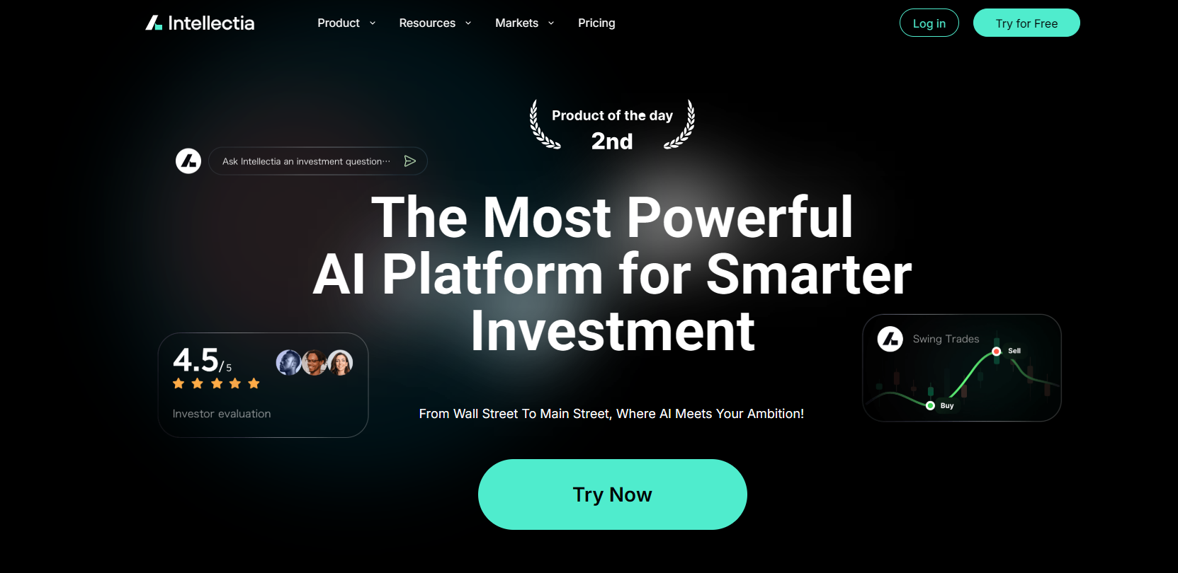 AIトレーディングボットのインターフェース例