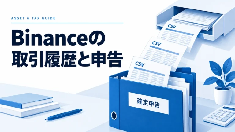 Binanceの確定申告を完全ガイド──Binance Tax・取引履歴CSV/APIから損益計算まで