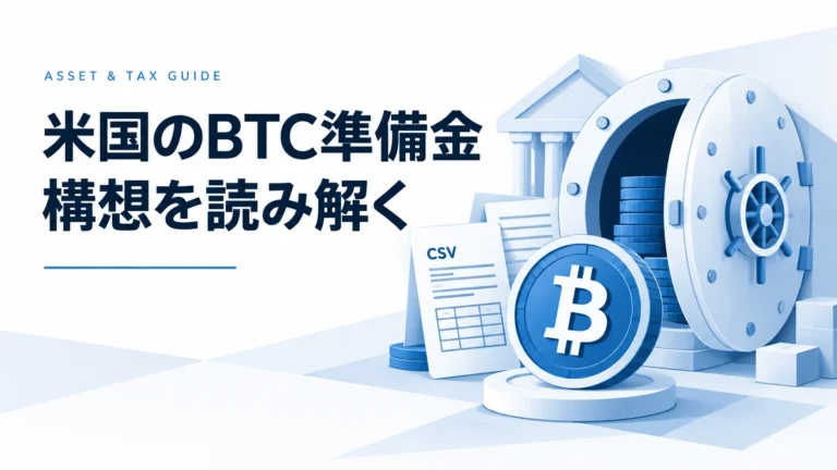 【ニュースをAIで深堀！】米国のビットコイン準備金構想