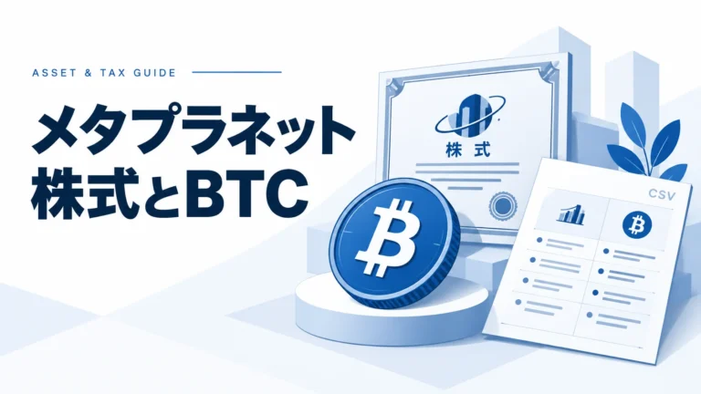 メタプラネット×ビットコイン完全ガイド【2025年最新版】── “日本版MicroStrategy”の税務・投資メリットを網羅解説