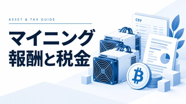 ビットコインマイニングの税金 完全ガイド【2025年最新版】｜確定申告から法人化まで徹底解説