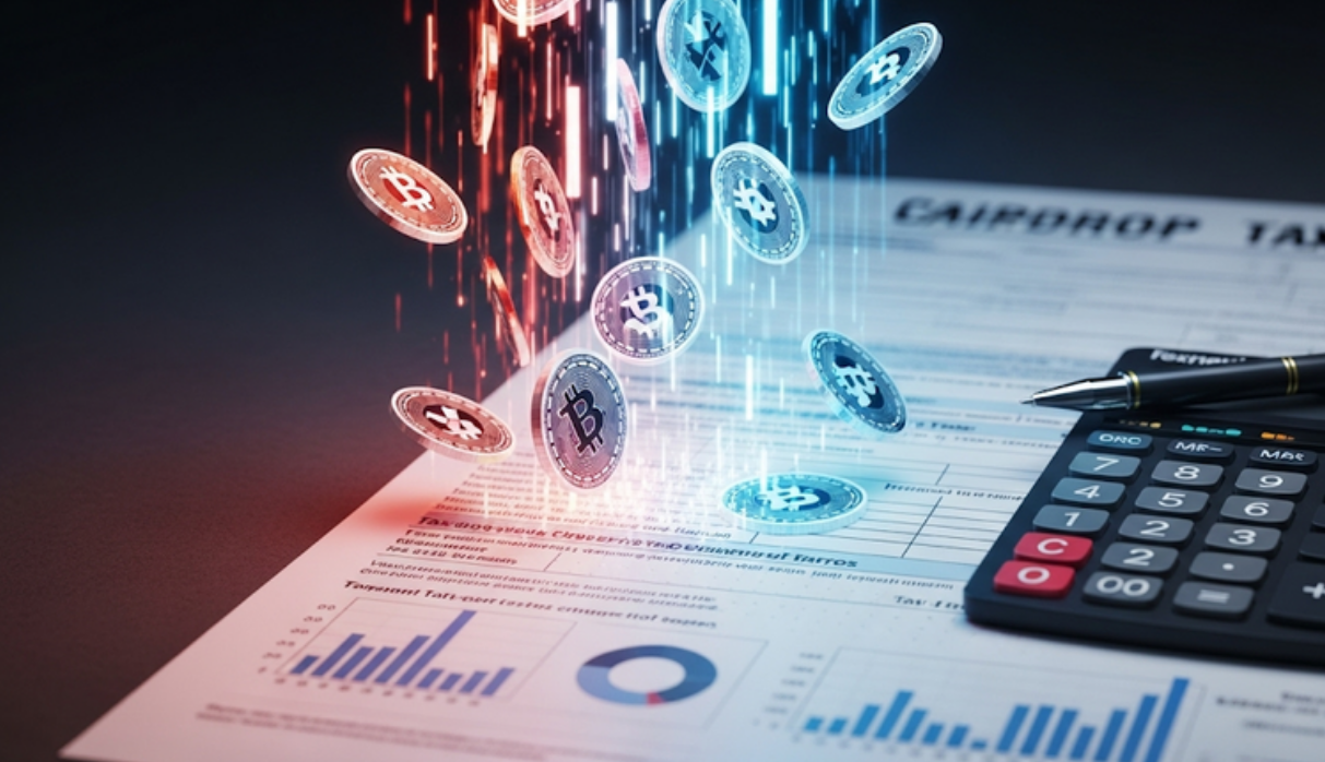 【2025年最新】仮想通貨エアドロップの税金ガイド｜確定申告の計算方法を解説