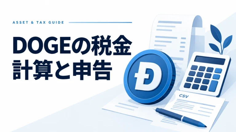 ドージコインの税金【2025年最新】計算方法から確定申告まで初心者向けに解説