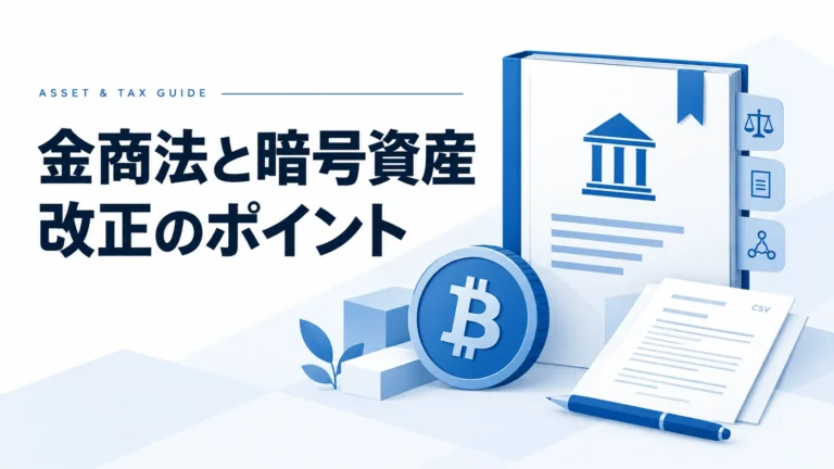 【速報】仮想通貨の税金が20%に？金融庁「金商法」改正で日本の暗号資産規制はこう変わる