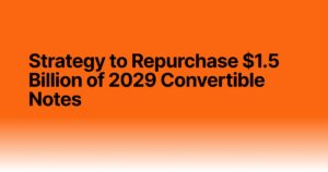 ストラテジー、転換社債を約2200億円で買い戻し　負債圧縮へ